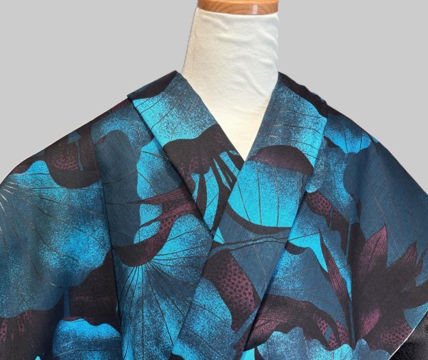 画像2: 誉田屋源兵衛　浴衣　蓮華抄 (2)